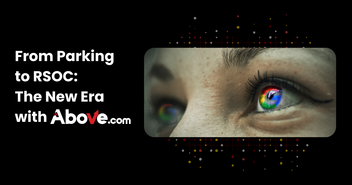 Close up of eyes with Google brand colours