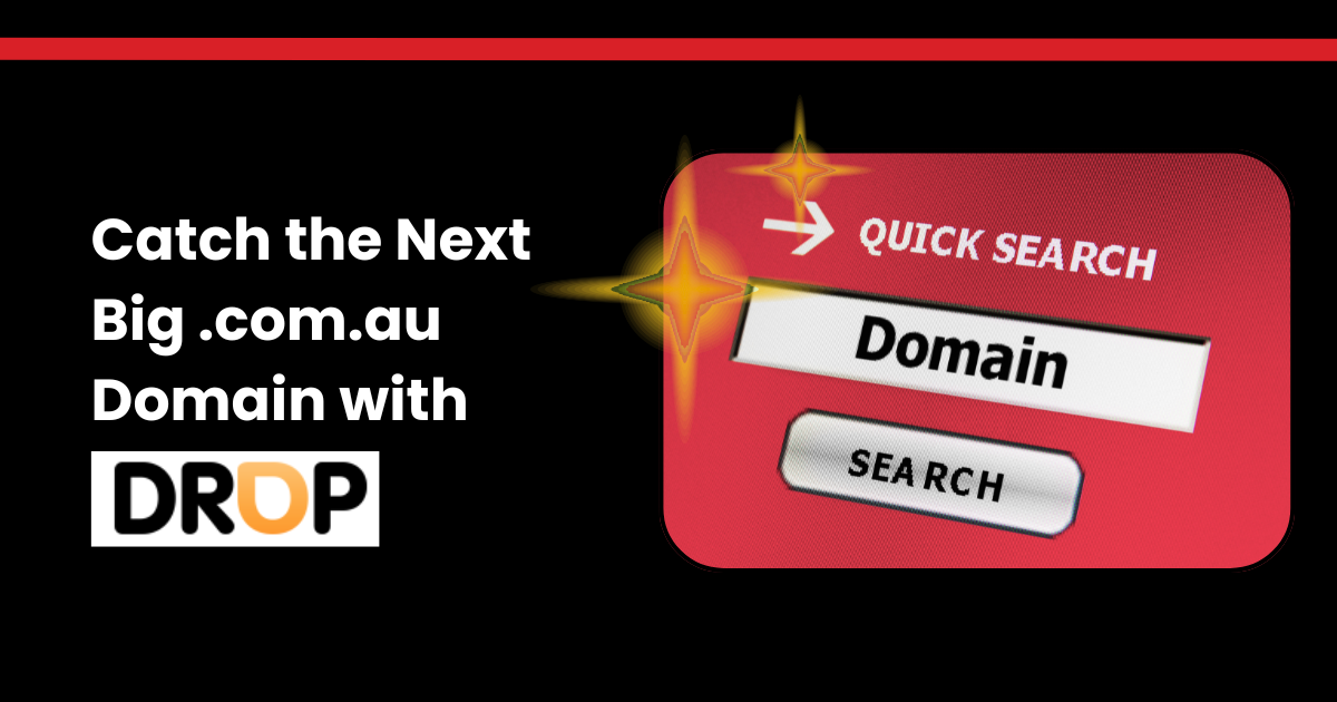 Domain Name Search box